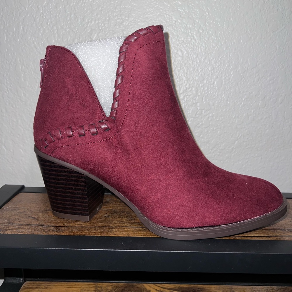 Tori block heel bootie